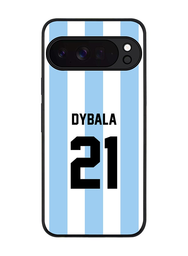 For Google Pixel 10 Pro Case,Slim fit Camera Protection, Shockproof Thin Phone cover  - Football - Argentina,  Dybala